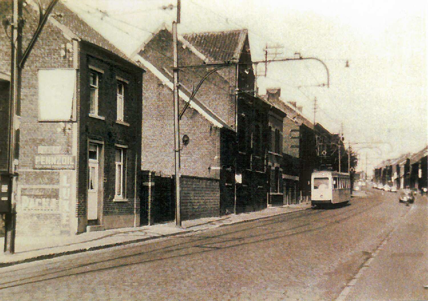 Havr : Tram venant de Mons.