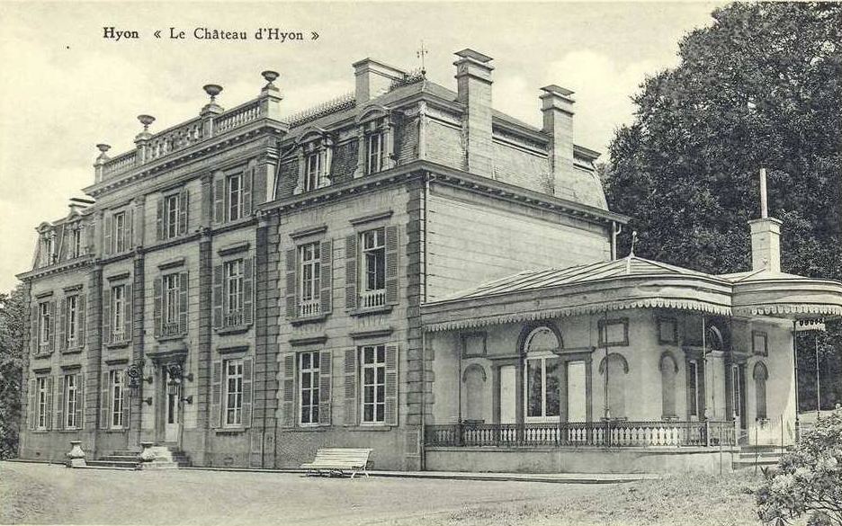 Hyon : le chteau d'Hyon. 