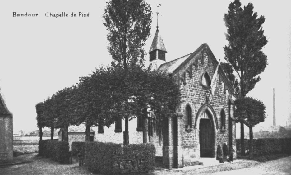 Baudour : la capelle de Piti. Depuis 1768,  la suite de nombreuses gurisons inexpliques, une dvotion toute particulire s'adresse ) Notre-Dame de Piti.