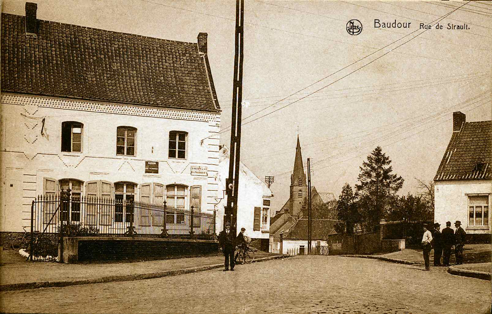 Baudour : Rue de Sirault.