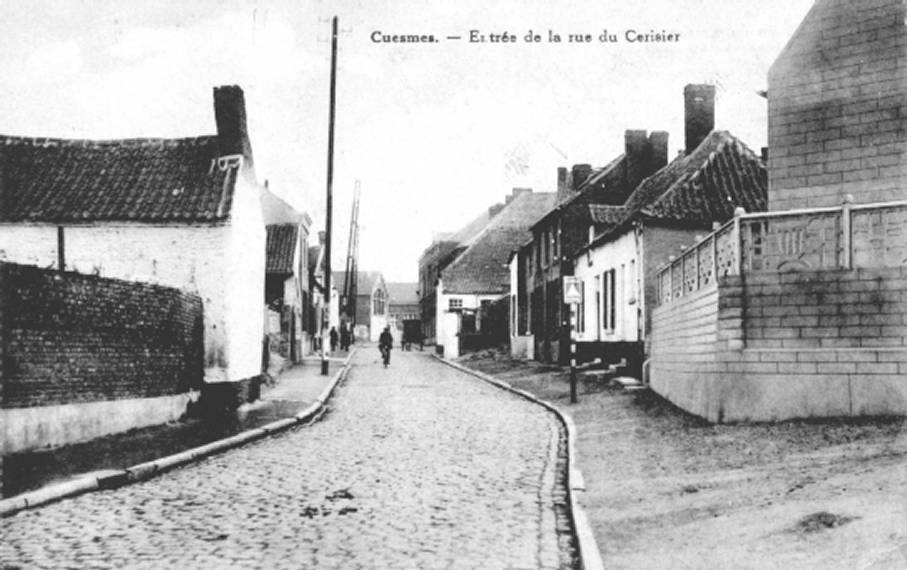 Cuesmes : Entre dela rue du Cerisier (Date inconnue)