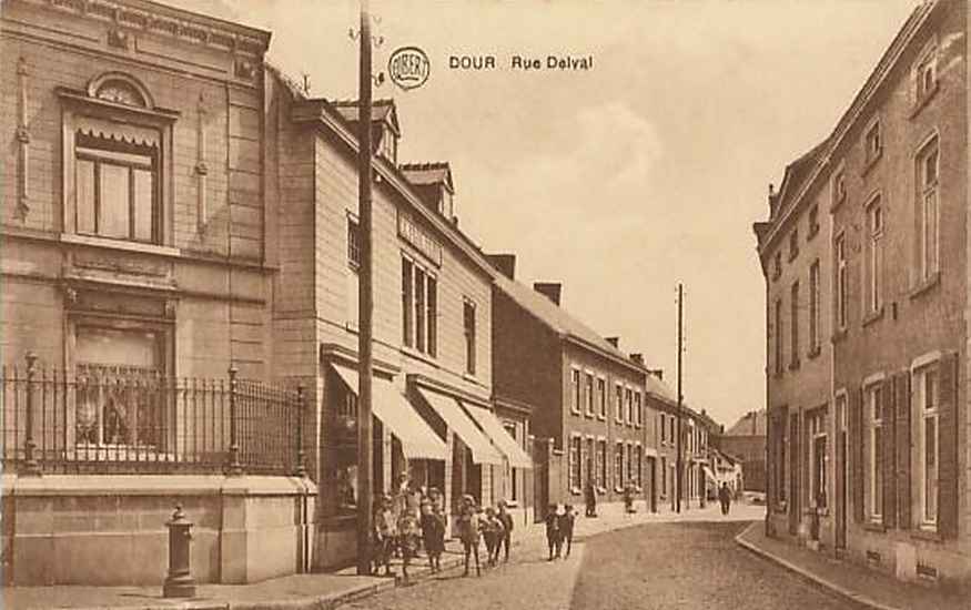 Dour : Rue Delval.