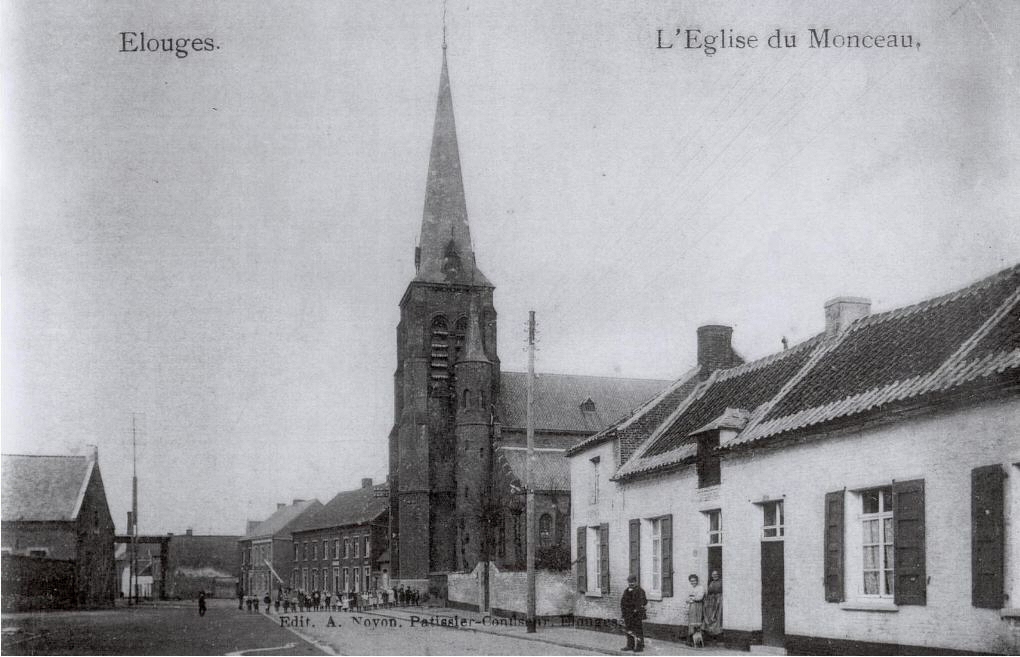 Elouges : Eglise du Monceau