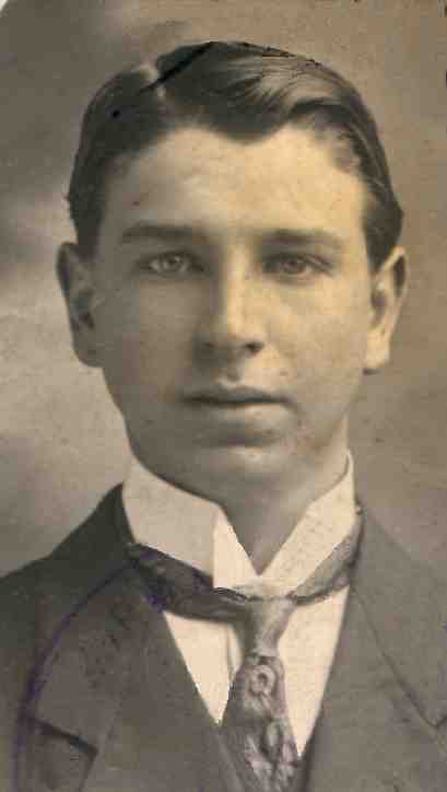 Franc - Borgne  l'ge de 18 ans en 1920