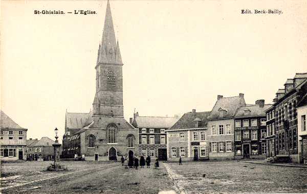 Saint-Ghislain : l'glise.