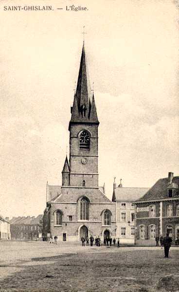 Saint-Ghislain : l'glise.