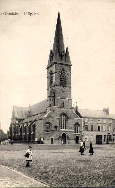 Saint-Ghislain : l'glise.