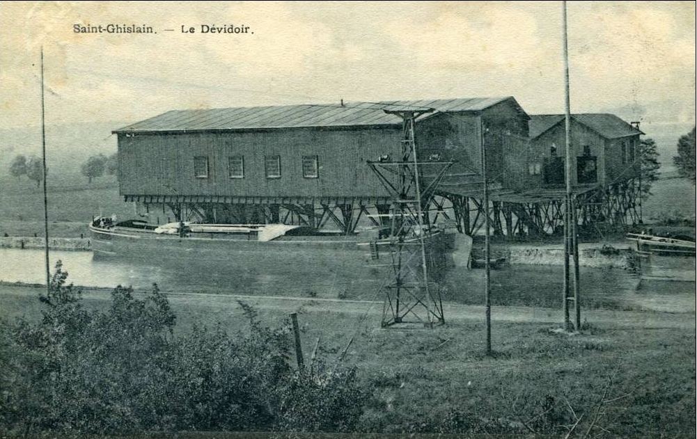 Saint-Ghislain : Le dvidoir.