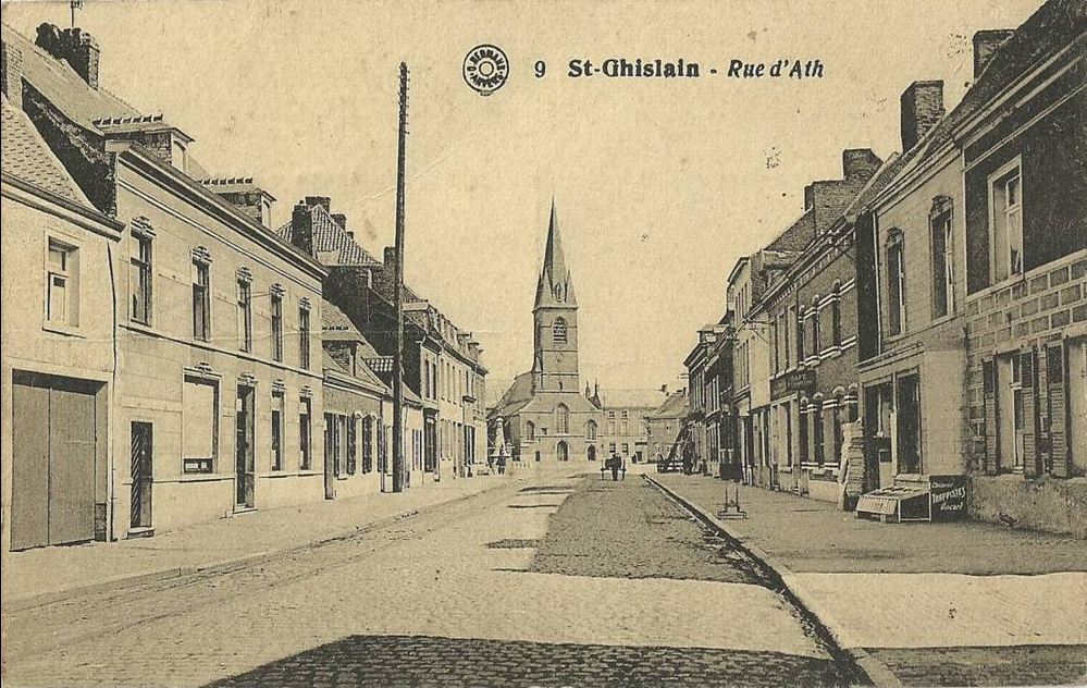 Saint-Ghislain : Rue d'Ath.