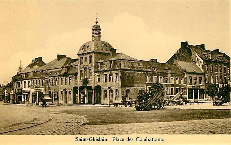 Saint-Ghislain: Place des Combattants.