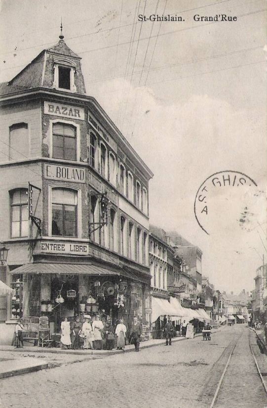 Saint-Ghislain : Grand'rue. 