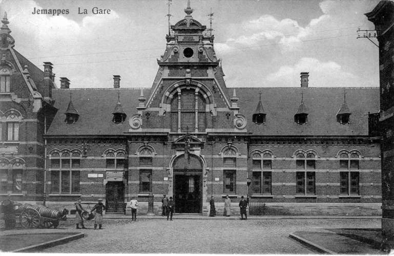 Jemappes : La Gare.