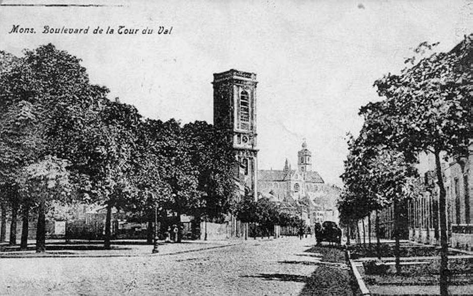 Mons : Boulevard de la Tour du Val.