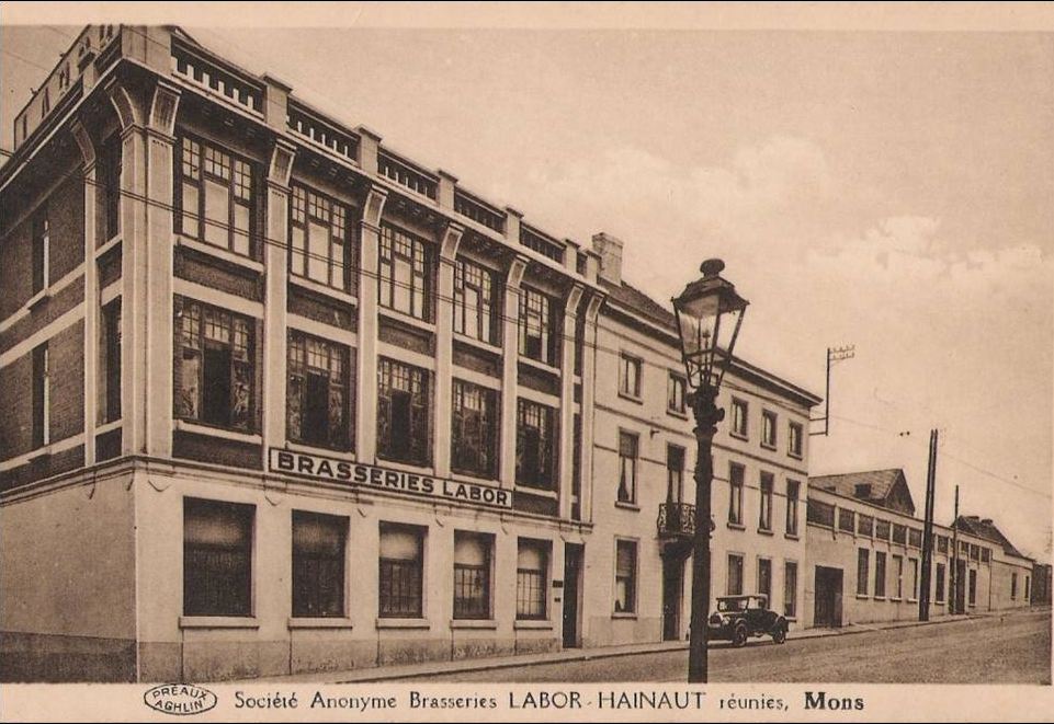 Mons : Brasserie Labor - Vue extrieur des bureaux.