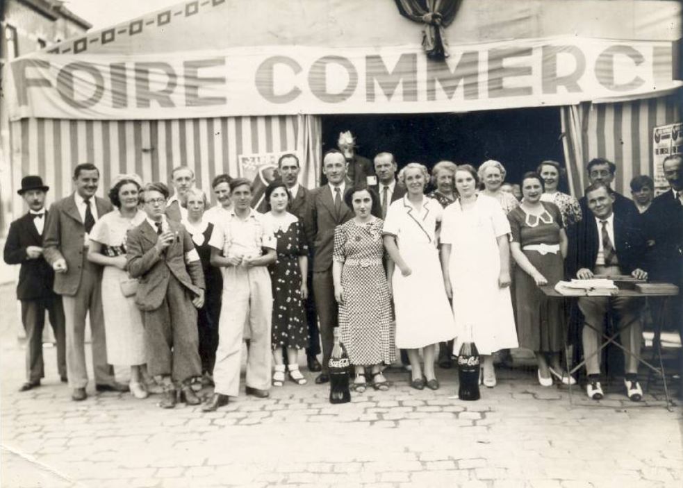 Mons : Foire Commerciale (samedi 7 aot 1937) .