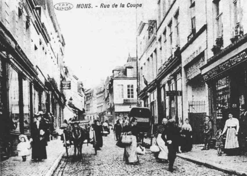 Mons : rue de la Coupe.