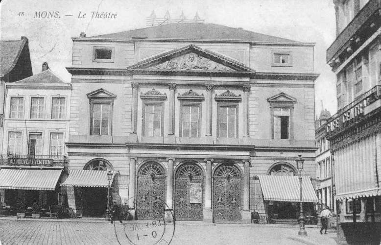 Mons : le thtre.