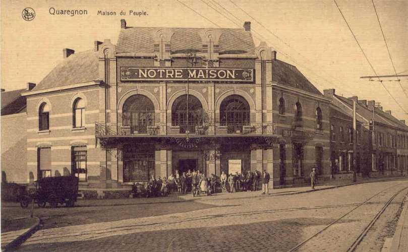 Quaregnon : Maison du peuple.