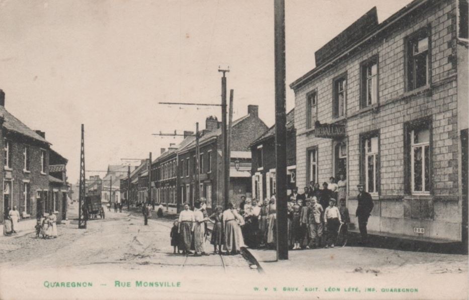 Quaregnon : rue Monsville.