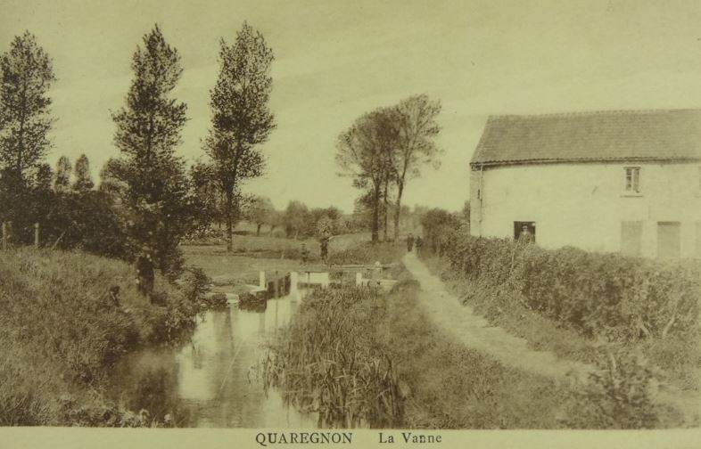 Quaregnon : la vanne.