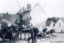 Ciply : Le 4 septembre 1944, destruction de matriel.
