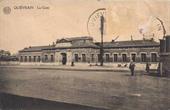 Quivrain : La gare.