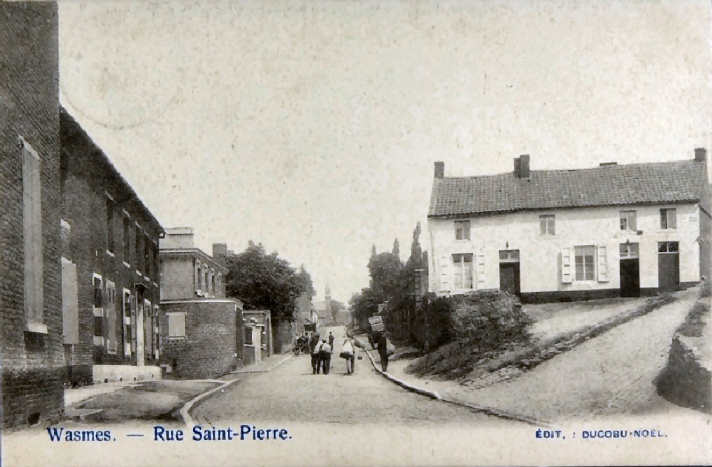 Wasmes : rue Saint-Pierre.