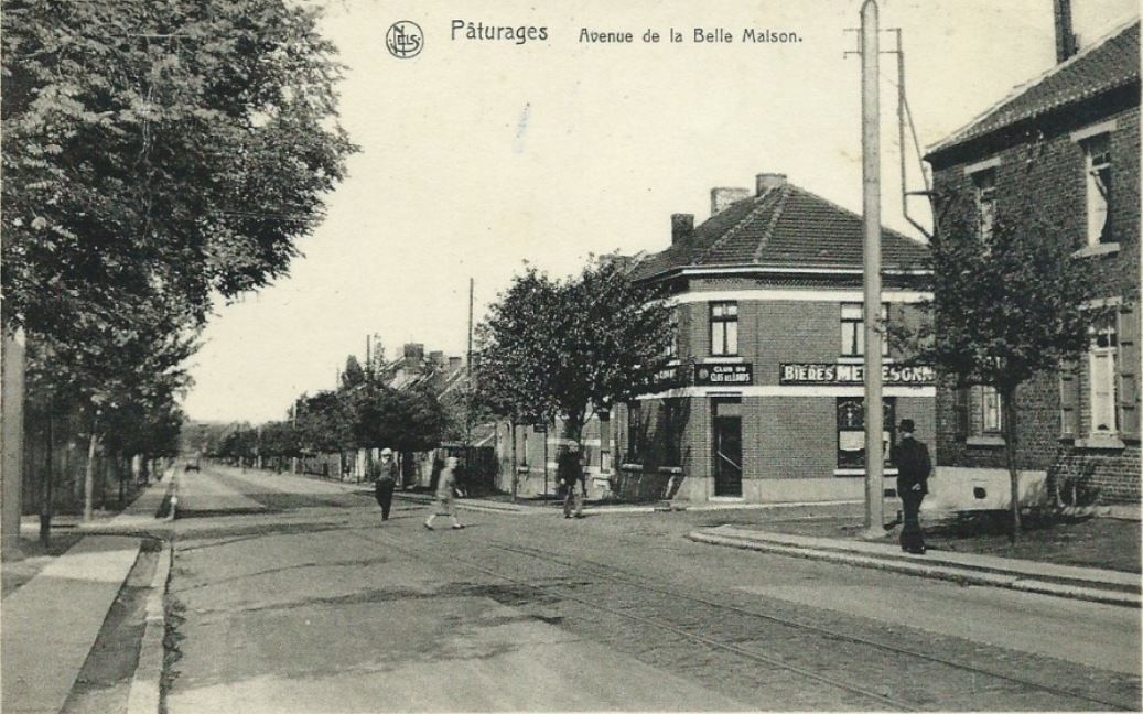 Pturages : Avenue de la Belle Maison.
