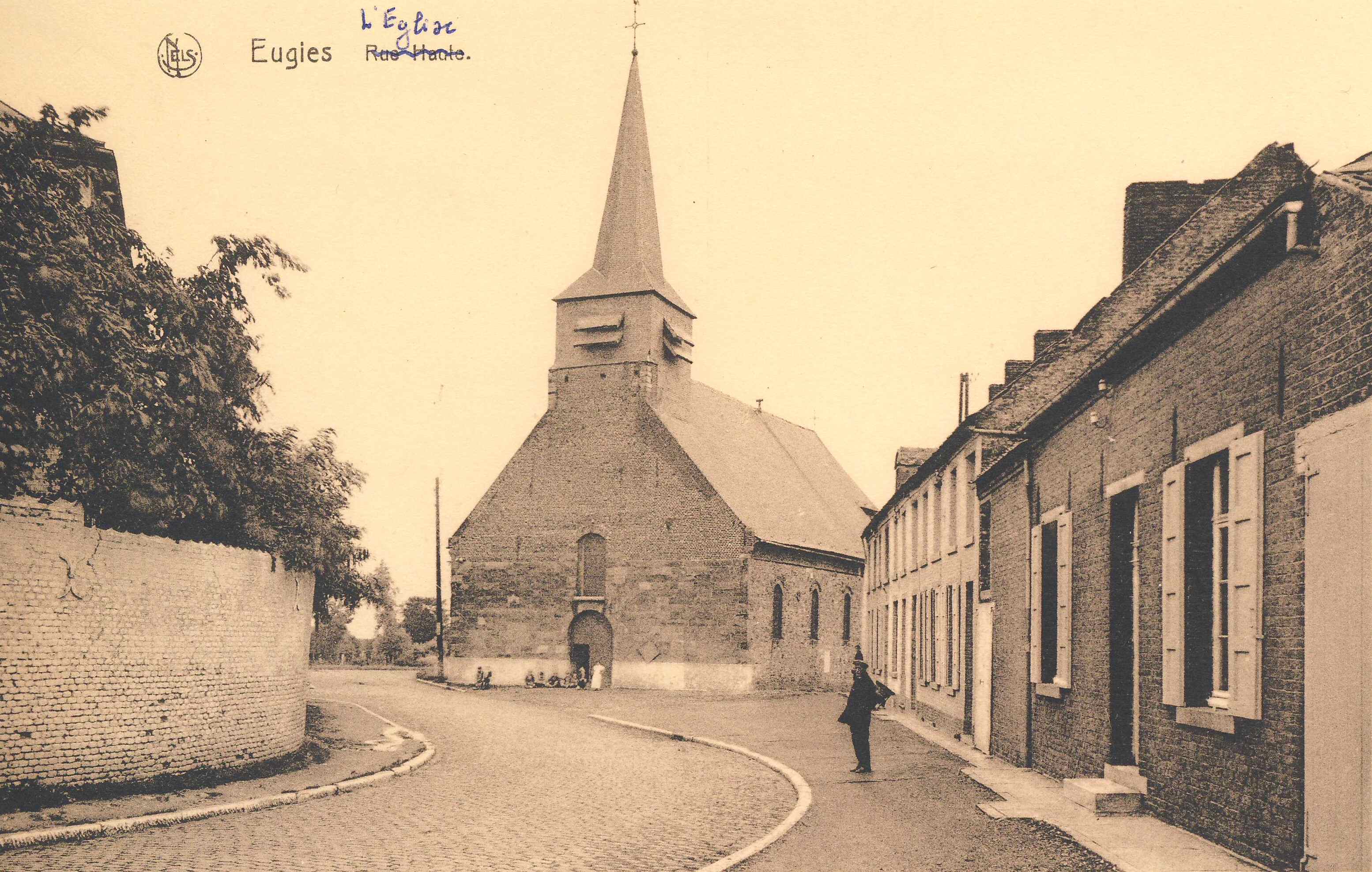 Eugies : L'Eglise Saint-Rmy.