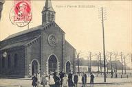 Maisires : LEglise et la Place (1911).
